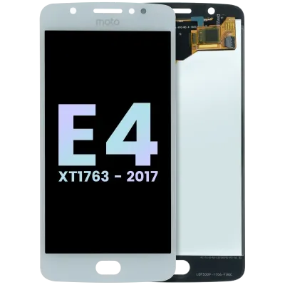 Дисплейний модуль (LCD) без рамки для Motorola Moto E4 (XT1763 / 2017) (Genuine OEM) (білий)