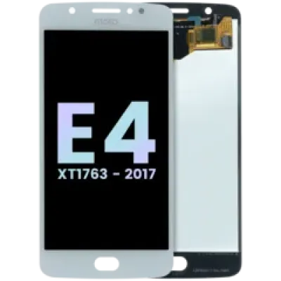 Дисплейний модуль (LCD) без рамки для Motorola Moto E4 (XT1763 / 2017) (Genuine OEM) (білий)