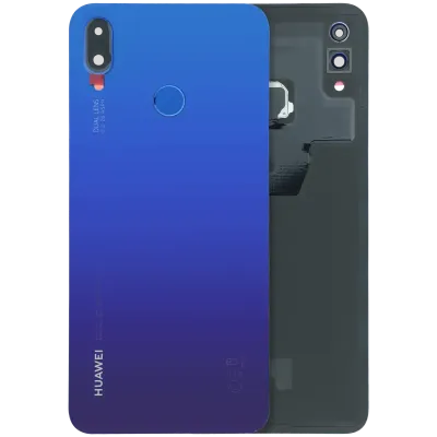 Задня кришка для Huawei P Smart Plus (2018) (Genuine OEM) (фіолетовий)