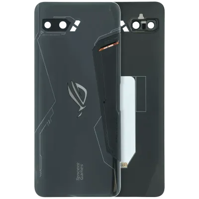 Задне скло для Asus ROG Phone II (Genuine) (чорний)