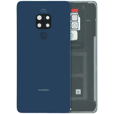 Задне скло для Huawei Mate 20 (2018) (Genuine) (синій)