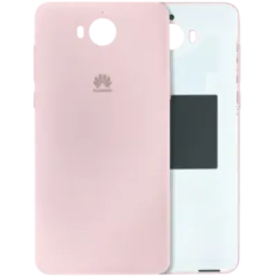 Задня кришка для Huawei Y6 (2017) (Genuine OEM) (рожевий)