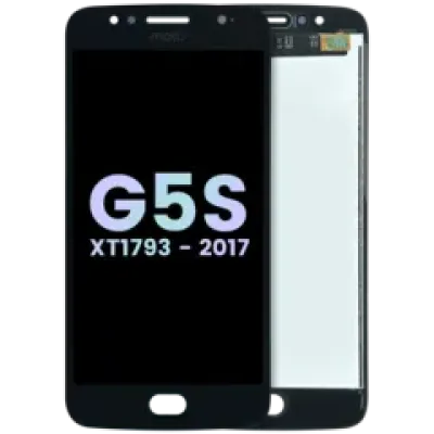 Дисплейний модуль (LCD) без рамки для Motorola Moto G5s (XT1793 / 2017) (Genuine) (чорний)