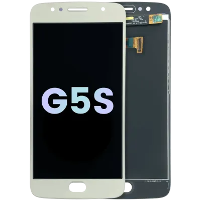 LCD Assembly Without Frame Compatible For Motorola Moto G5s (XT1793 / 2017) (Genuine) (Gold)