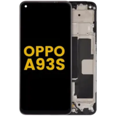 Дисплейний модуль з рамкою для OPPO A93s (2021) (OLED) (Refurbished) (всі кольори)
