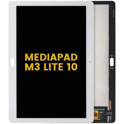 Дисплейний модуль для Huawei MediaPad M3 Lite 10 (LCD) (Refurbished) (білий)