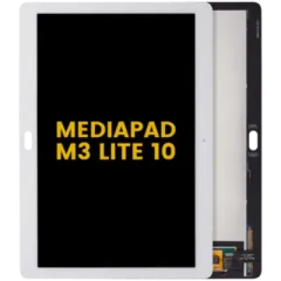 Дисплейний модуль для Huawei MediaPad M3 Lite 10 (LCD) (Refurbished) (білий)