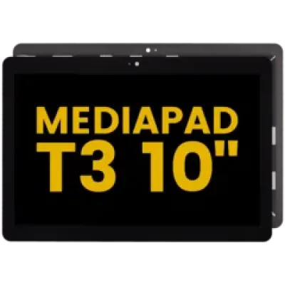 Дисплейний модуль для Huawei MediaPad T3 10" (LCD) (Refurbished) (чорний)