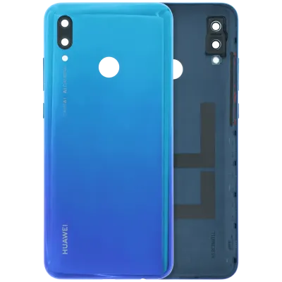 Заднє скло для Huawei P Smart (2019) (Genuine) (синє)
