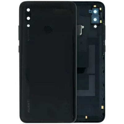 Заднє скло для Huawei P Smart (2019) (Genuine) (чорне)