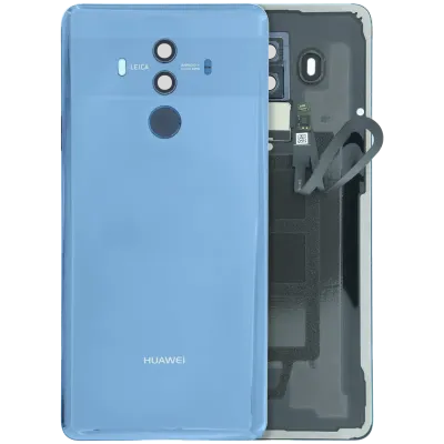 Заднє скло для Huawei Mate 10 Pro (2017) (Genuine) (синє)