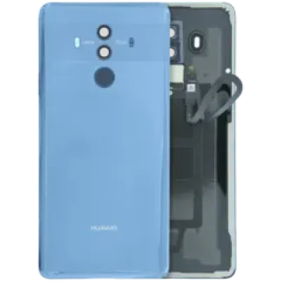 Заднє скло для Huawei Mate 10 Pro (2017) (Genuine) (синє)