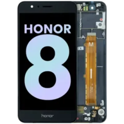 Дисплейний модуль для Honor 8 (2016) з рамкою (Genuine) (чорний)