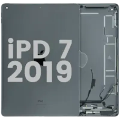 Задній корпус для iPad 7 (2019) (Used OEM Pull: Grade A) (Space Gray)