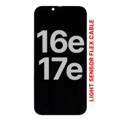 Дисплейний модуль (OLED) (сумісний) для iPhone 17e / 16e With Light Sensor Flex Cable (Used OEM Pull: Grade A)