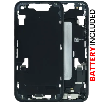 Корпус з акумулятором (сумісний) для iPhone 17e (Genuine OEM) (чорний)
