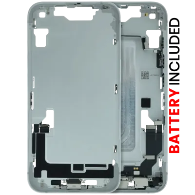 Back Housing with Battery Compatible For iPhone 17e (Genuine OEM) (White)