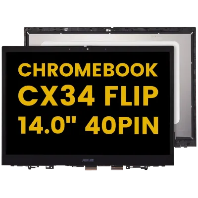 LCD Assembly with Digitizer For ASUS Chromebook CX34 Flip 14.0” (40Pin)
