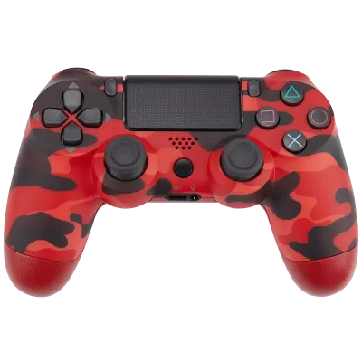 DoubleShock 4 Wireless Controller For Playstation 4 (Red Camo)