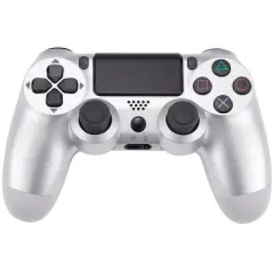 Геймпад DoubleShock 4 для PlayStation 4 (сріблястий)