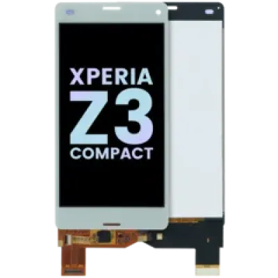 Дисплейний модуль для Sony Xperia Z3 Compact без рамки (LCD) (Genuine OEM) (білий)