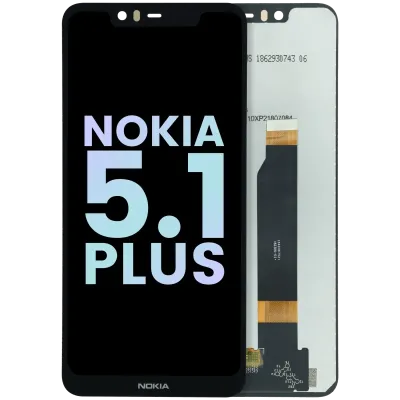 Дисплейний модуль для Nokia 5.1 Plus (Genuine OEM) (чорний)