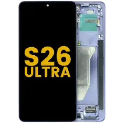 Дисплейний модуль (OLED) з рамкою для Samsung Galaxy S26 Ultra 5G (US & International) (Refurbished) (Cobalt Violet)