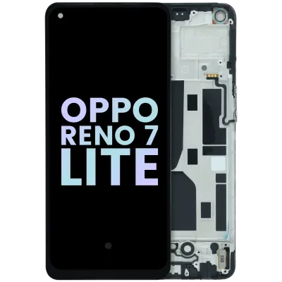 Дисплейний модуль з рамкою для Oppo Reno 7 Lite 5G / Reno 7 Z 5G / Reno 8 Lite / F21 Pro 5G (2022) (Genuine OEM) (Усі кольори)