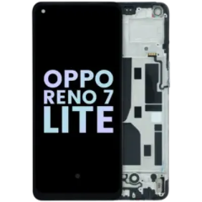 Дисплейний модуль з рамкою для Oppo Reno 7 Lite 5G / Reno 7 Z 5G / Reno 8 Lite / F21 Pro 5G (2022) (Genuine OEM) (Усі кольори)