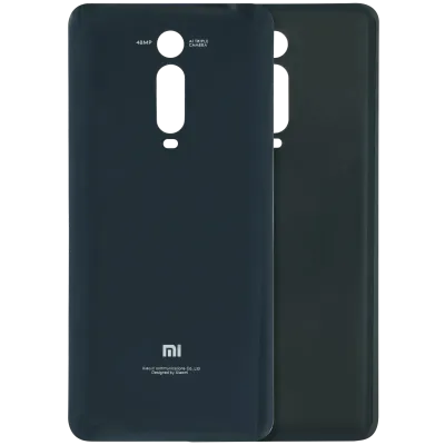 Back Cover Glass For Xiaomi Mi 9T (Genuine OEM) (Carbon black)
