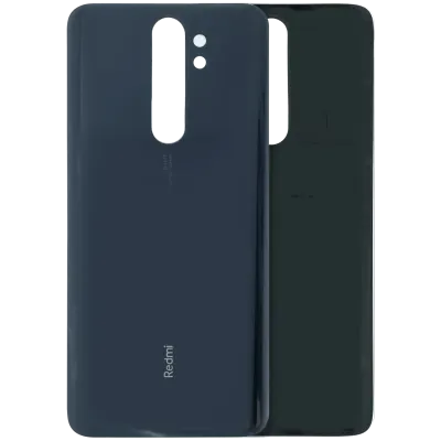 Заднє скло для Xiaomi Redmi Note 8 Pro (Genuine OEM) (Shadow Black)