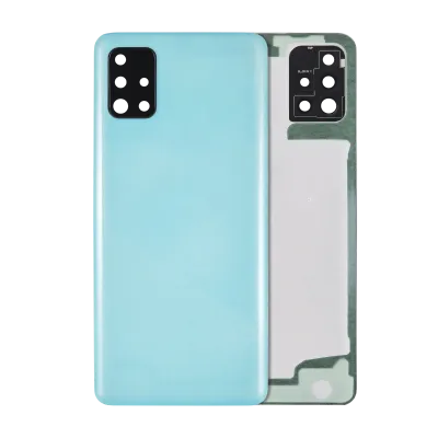 Задня кришка зі склом камери для Samsung Galaxy A51 4G (A515 / 2019) (Service Pack) (Prism Crush Blue)