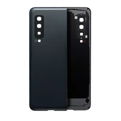Задня кришка зі склом камери для Samsung Galaxy Z Fold 4G (Cosmo Black)