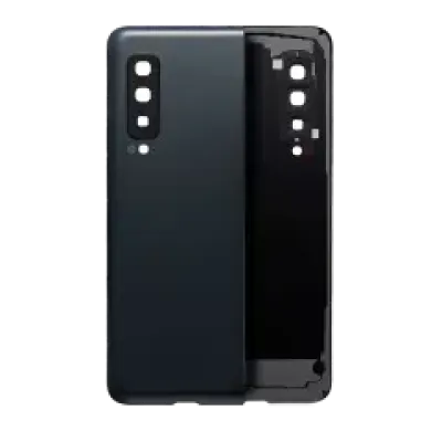 Задня кришка зі склом камери для Samsung Galaxy Z Fold 4G (Cosmo Black)