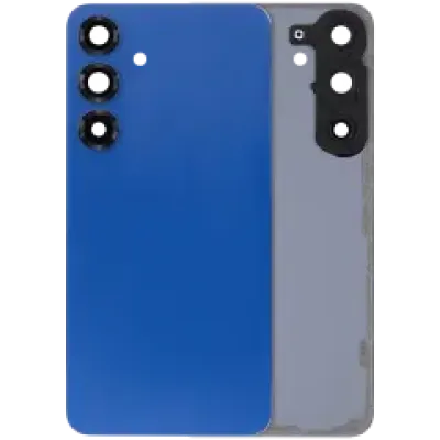 Задня кришка з глосом камери для Samsung Galaxy S25 Plus 5G (No Logo) (Aftermarket Plus) (Navy)