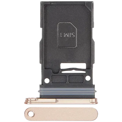 Одиничний лоток SIM для Samsung Galaxy S25 / S25 Plus (Premium) (Pink Gold)