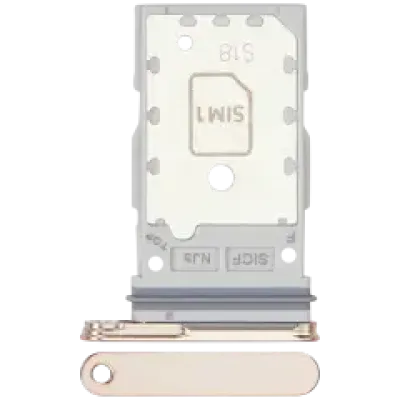 Подвійний лоток SIM для Samsung Galaxy S25 / S25 Plus (Premium) (Pink Gold)