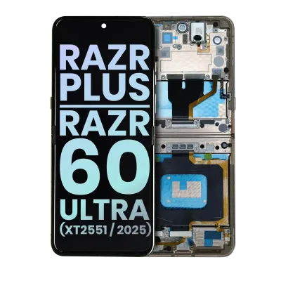 Дисплейний модуль (OLED) для Motorola Razr Plus / Razr 60 Ultra (XT2551 / 2025) (Genuine OEM) (Mountain Trail)