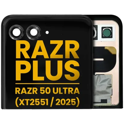 Outer OLED Assembly Without Frame For Motorola Razr Plus / Razr 60 Ultra (XT2551 / 2025) (Genuine OEM) (All Colors)
