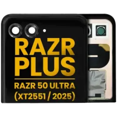 Дисплейний модуль (OLED) без рамки для Motorola Razr Plus / Razr 60 Ultra (XT2551 / 2025) (Genuine OEM) (усі кольори)