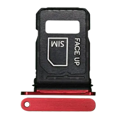 Лоток SIM (одиночний) для Motorola Razr Plus / Razr 60 Ultra (XT2551 / 2025) (Genuine OEM) (Rio Red)