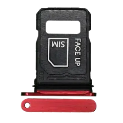 Лоток SIM (одиночний) для Motorola Razr Plus / Razr 60 Ultra (XT2551 / 2025) (Genuine OEM) (Rio Red)