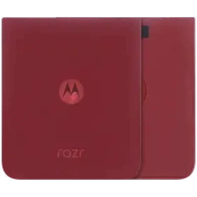 Заднє скло для Motorola Razr Plus / Razr 60 Ultra (XT2551 / 2025) (Genuine OEM) (Rio Red)