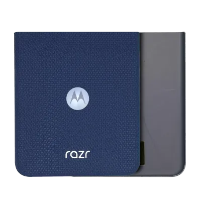 Base Back Cover Glass For Motorola Razr / Razr 60 (XT2553 / 2025) (Genuine OEM) (Gibraltar Sea)