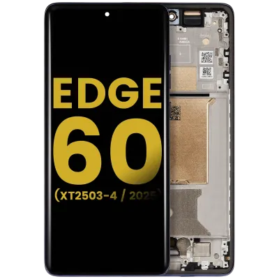OLED Assembly With Frame For Motorola Edge 60 Fusion (XT2503-4 / 2025) (Refurbished) (Slipstream)