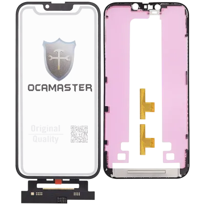 OCA Master 4-in-1 Short Flex (Digitizer Touch With Glass + OCA + Frame Pre-installed) For iPhone 14 Plus