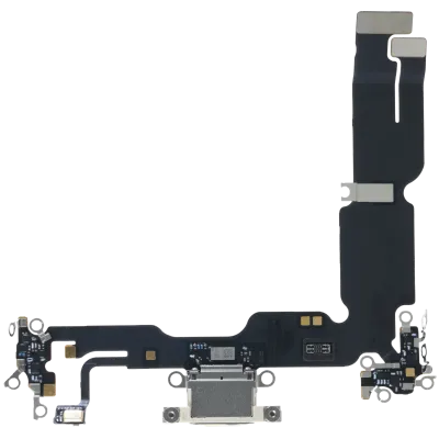 Charging Port Flex Cable For iPhone 15 Plus (Genuine OEM) (Yellow)