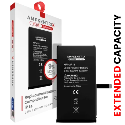 Replacement Battery For iPhone 14 (Plus Extended grade)