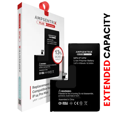 Replacement Battery For iPhone 14 Pro Max (Plus Extended grade)