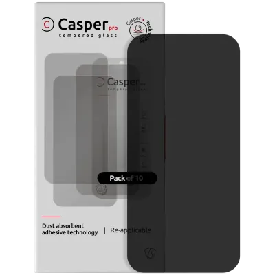 Casper Pro Tempered Glass for iPhone Air (10 Pack) (Privacy)
